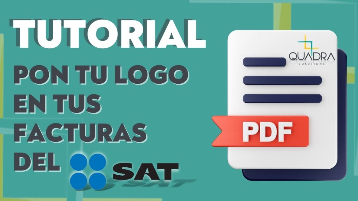 Blue Yellow 3D Illustrated Finance Youtube Thumbnail logo en facturas del SAT